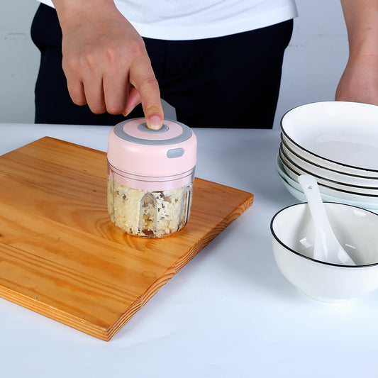 Electric Mini Garlic Chopper (250ML)