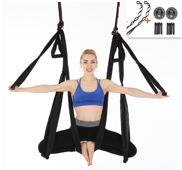 Anti Gravity- Aerial Yoga Hammock Swing Set