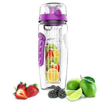 Ultra Portable Fruit Infusing Water Bottle (1000ML / 32OZ)