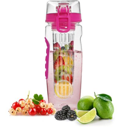 Ultra Portable Fruit Infusing Water Bottle (1000ML / 32OZ)