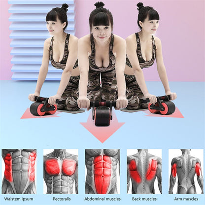 Rebound Healthy Ab Roller Wheel with Knee Pad