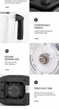 500W Heavy Duty Commercial Blender Stationary Mixer Ice Smoothies Appliances for Kitchen Professional High Power Food Processor