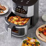 High Quality Large 7 L Stainless Steel Air Fryer with Transparent Viewing Window