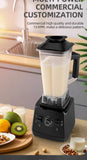 500W Heavy Duty Commercial Blender Stationary Mixer Ice Smoothies Appliances for Kitchen Professional High Power Food Processor