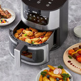 High Quality Large 7 L Stainless Steel Air Fryer with Transparent Viewing Window