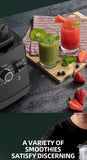 500W Heavy Duty Commercial Blender Stationary Mixer Ice Smoothies Appliances for Kitchen Professional High Power Food Processor