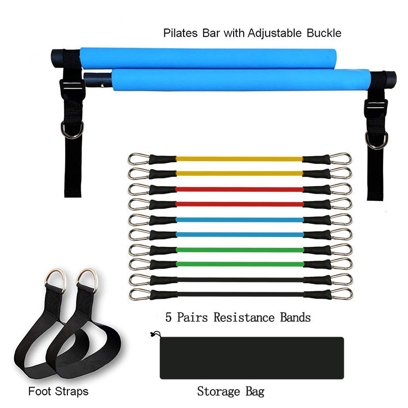 Fitness Yoga Elastic Resistance Puller Set