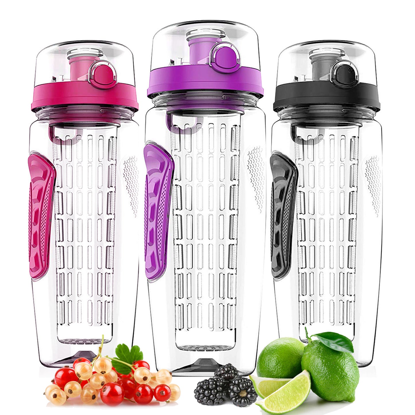 Ultra Portable Fruit Infusing Water Bottle (1000ML / 32OZ)